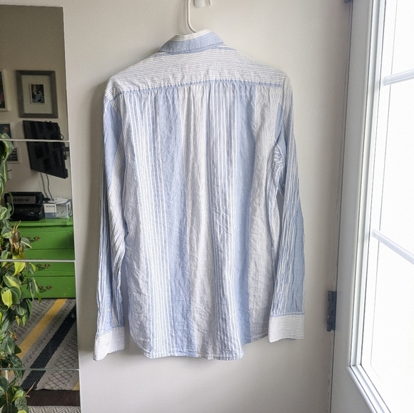 Light striped button down shirt - Picture 7 of 7